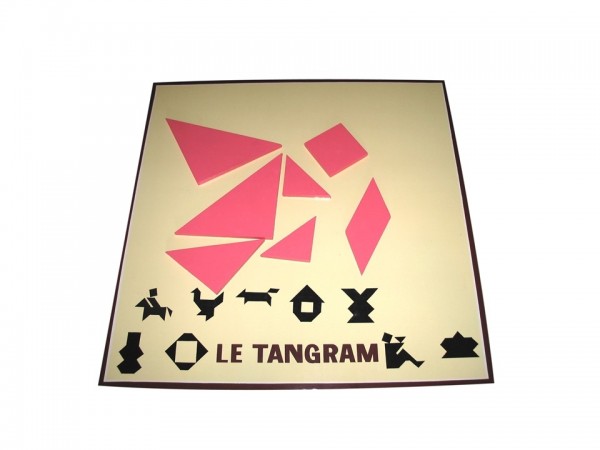 Tangram jeu bois geant