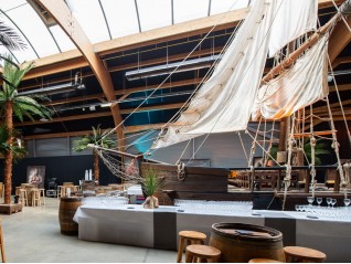 Loc bateau corsaire pour réalisation décor pirate livraison sur St Malo, Dinan, Lyon