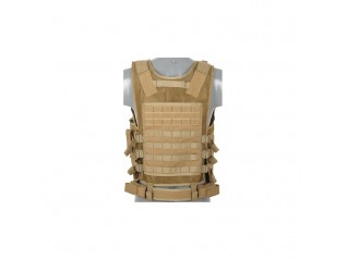 Gilet tactique + ceinture Tan Desert : équipement robuste pour missions en terrain difficile, avec livraison rapide disponible.