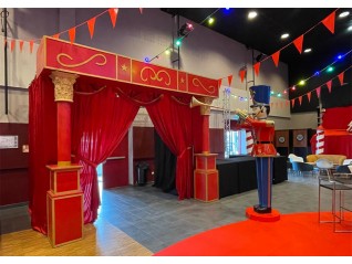 Entrée cirque, déco pour soirée à thème. Livraison partout en France, Rennes , Saint Malo, Dinan