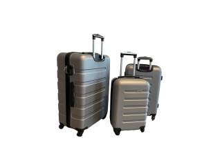 Valise set de 3 pcs Argent