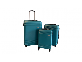 Valise set de 3 pcs Bleu